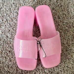 Barbie plastic heels size 7